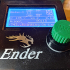3D Printer Gear Knob with Fine Tuning Dial print image
