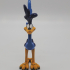 Road Runner and Wile E. Coyote from Looney Tunes print image