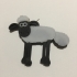 Shaun The Sheep Tiepin image