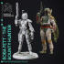Star Wars - Boba Fett The Bounty Hunter - 75 mm scale model image