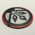 Star Wars Rebels ISD Chimera Emblem Coaster image