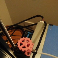 Picture of print of Manual Filament Feeder Extruder Gear Knob Mod for CR-10 and other Bowden 3D Printers Dieser Druck wurde hochgeladen von Brad