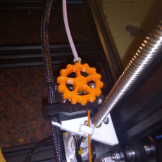 Picture of print of Manual Filament Feeder Extruder Gear Knob Mod for CR-10 and other Bowden 3D Printers Questa stampa è stata caricata da Dan Markov