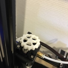 Picture of print of Manual Filament Feeder Extruder Gear Knob Mod for CR-10 and other Bowden 3D Printers This print has been uploaded by Ricardo