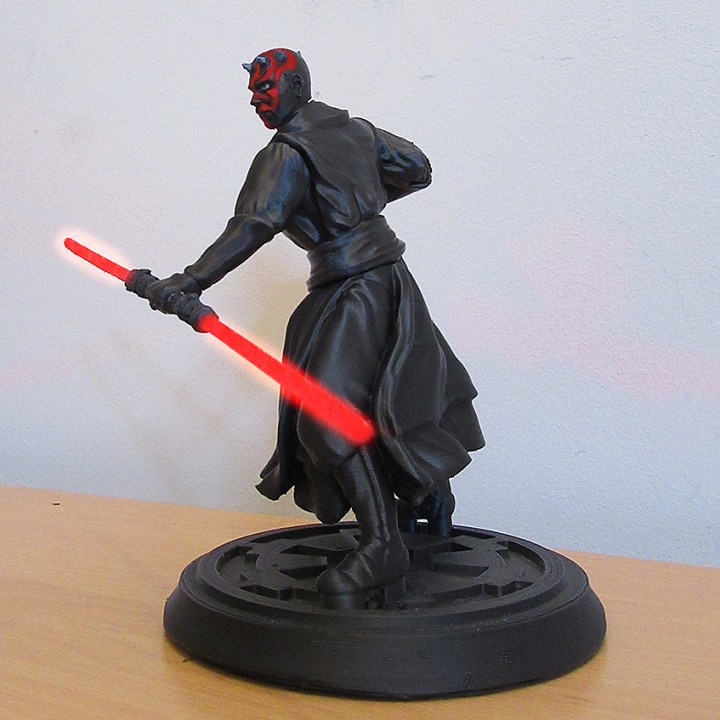3D Printable Star Wars Darth Maul full character by Printed Obsession