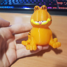 Picture of print of Garfield and Odie