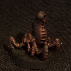 Picture of print of Cave Worm, 28mm Miniature