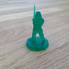 Picture of print of Bangsdar the (Modular) Barbarian (15mm scale)
