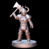 Barbarian Warlord (15mm scale) image