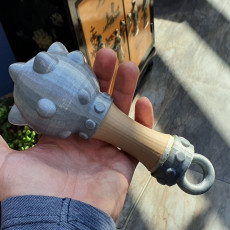 Picture of print of Baby's First Mace