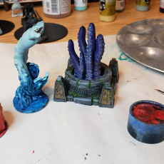 Picture of print of Delving Decor: Scrying Pool Alternate Inserts (28mm/Heroic scale)