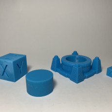 Picture of print of Delving Decor: Scrying Pool (28mm/Heroic scale)