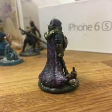 Picture of print of Dark Cleric (28mm/Heroic scale)