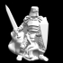 Knight (28mm scale Wrath & Ruin preview model) image