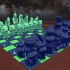 Robots Versus Wizards Chess Set image