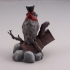 Steampunk Owl Ornament image