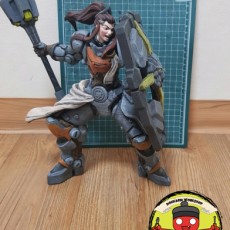 Picture of print of Overwatch - Brigitte - 30 cm Model. This print has been uploaded by bseomseo.oh