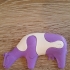 Kid's Jigsaw // Cow print image