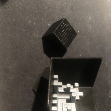 Picture of print of S U P E R C U B E      10x10 Puzzle Cube
