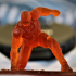 IRONMAN MK42 - Super Hero Landing Pose - 20 CM base print image