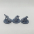 Wolf Pack - 3 models - PRESUPPORTED - 32mm scale print image