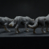 Wolf Pack - 3 models - PRESUPPORTED - 32mm scale image