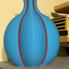 Picture of print of Pinstriped Table Vase This print has been uploaded by ART