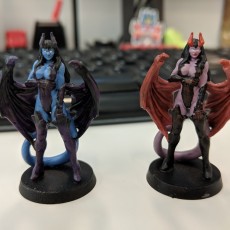 Picture of print of Succubus - Medium Fiend - PRESUPPORTED - 32mm Scale This print has been uploaded by tetuONE