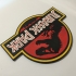Jurassic Park Logo Coaster image
