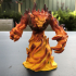 Fire Elemental - DND Miniature - PRESUPPORTED - 32mm Scale print image