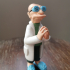 Professor Farnsworth from "Futurama" print image
