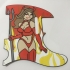 Mistress of the Flames Scratchplate for Fender Telecaster image