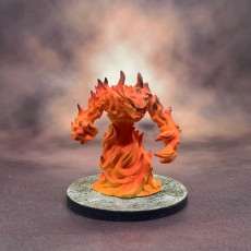Picture of print of 4 Elemental Pack - PRESUPPORTED - 32mm scale - D&D This print has been uploaded by Bryan Mikolajewski