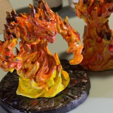 Picture of print of 4 Elemental Pack - PRESUPPORTED - 32mm scale - D&D This print has been uploaded by Ches Weldishofer