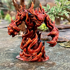 Picture of print of 4 Elemental Pack - PRESUPPORTED - 32mm scale - D&D This print has been uploaded by Chris McDonough