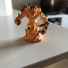 Picture of print of 4 Elemental Pack - PRESUPPORTED - 32mm scale - D&D This print has been uploaded by Sijtze