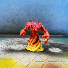 Picture of print of 4 Elemental Pack - PRESUPPORTED - 32mm scale - D&D This print has been uploaded by Olivier Allouard
