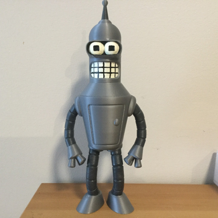 3D Print of Bender from "Futurama"