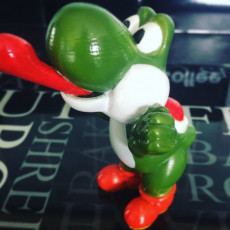 Picture of print of Yoshi from Super Mario World