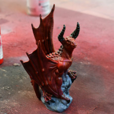 Picture of print of NEW - Wyvern - 32mm scale miniature - Large Monster This print has been uploaded by Ian Mclein