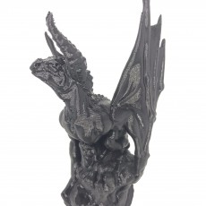 Picture of print of NEW - Wyvern - 32mm scale miniature - Large Monster