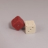 Simple 16mm Dice // Single and Dual Color image