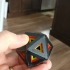 Wireframe Icosahedron // Folding Polyhedra print image