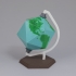 Icosahedron Earth // Folding Polyhedra image
