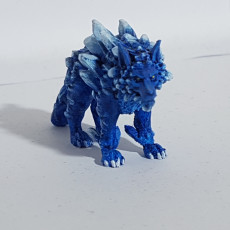 Picture of print of Ice Wolf - Monstrous Creature - 32mm Scale This print has been uploaded by Léo