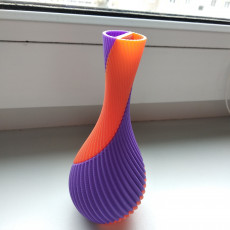 Picture of print of Spiral Twin Vase