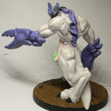 Picture of print of Claw Handed Demon - Greater Demon - 32 mm scale table top miniature (Pre-supported) Questa stampa è stata caricata da Cait Sidhe