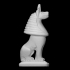 Egyptian Jackal Figurine image