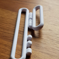 Picture of print of Polypanels // Clutch Strap Connector (Single and Double Wide)