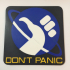 Hitchhiker's Guide to the Galaxy 'Don't Panic' Logo Coaster image